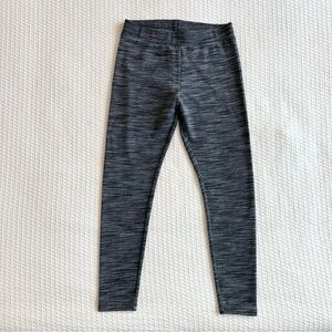 LOFT Lou & Grey marled spacedye gray leggings
